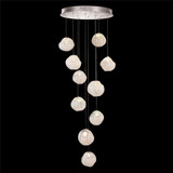 Vesta 40W 10 LED Light Large Round Pendant by Fine Art - 869040