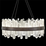 Lior 100W 40 LED Light Oversized Round Pendant 12 Inch Tall by Fine Art - 882340