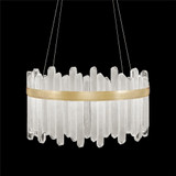 Lior 100W 40 LED Light Oversized Round Pendant 18.5 Inch Tall by Fine Art - 882540