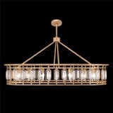 Westminster 14 Light Oversized Oval Pendant by Fine Art - 889940