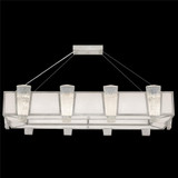 Crownstone 16 Light Oversized Rectangle Pendant by Fine Art - 891240