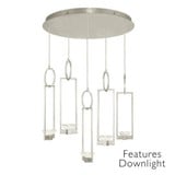 Delphi 80W 10 LED Light Large Round Pendant by Fine Art - 893040-26