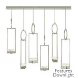 Delphi 96W 12 LED Light Oversized Pendant by Fine Art - 893140-48
