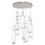 Delphi 28W 8 LED Light Oversized Round Pendant by Fine Art - 893240