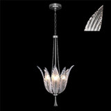 Plume 4 Light Large Round Pendant by Fine Art - 893940