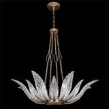 Plume 8 Light Oversized Round Pendant by Fine Art - 894040
