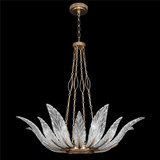 Plume 8 Light Oversized Round Pendant by Fine Art - 894040