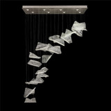 Elevate 52W 8 LED Oversized Pendant 65 Inch Tall by Fine Art - 894840-6554