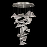 Elevate 52W 8 LED Modern Oversized Round Pendant 37.5 Inch Wide by Fine Art - 895840-3752
