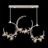 Azu 60W 2 LED Light Oversized Linear Pendant by Fine Art - 915340