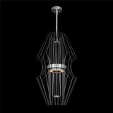 Newton 48W 3 LED Large Round Pendant by Fine Art - 917340