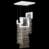 Capri 25W 10 LED Light Large Pendant by Fine Art - 950740