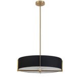 Preston 4 Light Large Pendant 20.75 Inch Wide by Dainolite - PST-214P