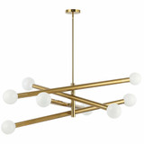Wand 8 Light Oversized Pendant 36 Inch Length by Dainolite - WAN-398C