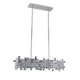 Vermeer 6 Light Small Island Pendant by Allegri - 11198-0