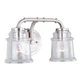 Toledo 2 LED Vanity Light by Vaxcel - W0240