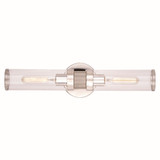 Levitt 2 Light Vanity Light by Vaxcel - W0389