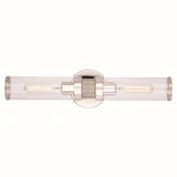 Levitt 2 Light Vanity Light by Vaxcel - W0389