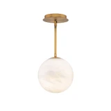 Pisces 14.2W 4000K 1 LED Small Pendant by Modern Forms - PD-34408-40