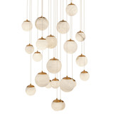 Pisces 161W 21 LED Light Large Pendant by Modern Forms - PD-34421R