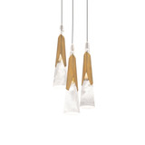 Kilt 23.3W 3 LED Light Medium Pendant by Modern Forms - PD-44403R