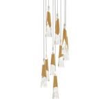 Kilt 70.1W 9 LED Light Large Pendant by Modern Forms - PD-44409R