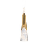 Kilt 8.3W 2700K 1 LED Mini Pendant by Modern Forms - PD-44416-27