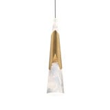 Kilt 8.3W 4000K 1 LED Mini Pendant by Modern Forms - PD-44416-40