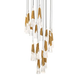 Kilt 166.7W 21 LED Light Large Pendant by Modern Forms - PD-44421R