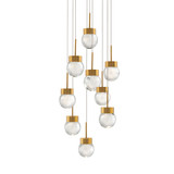 Double Bubble 35W 9 LED Light Large Pendant by Modern Forms - PD-82009R