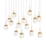 Double Bubble 41W 14 LED Light Small Pendant by Modern Forms - PD-82014L