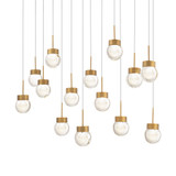 Double Bubble 41W 14 LED Light Small Pendant by Modern Forms - PD-82014L