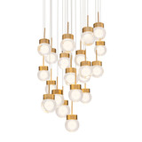 Double Bubble 70W 21 LED Light Large Pendant by Modern Forms - PD-82021R