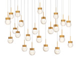Double Bubble 70W 23 LED Light Medium Pendant by Modern Forms - PD-82023L