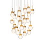Double Bubble 82W 25 LED Light Large Pendant by Modern Forms - PD-82025S