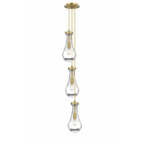 Malone 6 Light Cord Hung Small Pendant by Innovations - 106-450-1P-G450-6