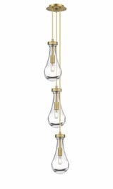 Malone 6 Light Cord Hung Small Pendant by Innovations - 106-450-1P-G450-6
