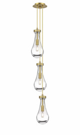 Malone 6 Light Cord Hung Small Pendant by Innovations - 106-450-1P-G450-6