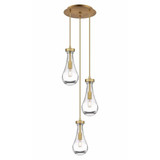 Owego 3 Light Medium Pendant by Innovations - 113-451-1P-G451-5
