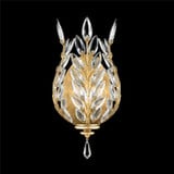 Crystal Laurel 1 Light Wall Sconce 17 Inch Tall by Fine Art - 759550ST