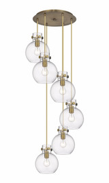 Newton Sphere 6 Light Large Pendant by Innovations - 116-410-1PS-G410-8