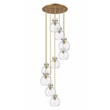 Newton Sphere 9 Light Large Pendant by Innovations - 119-410-1PS-G410-8