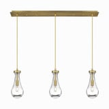 Owego 3 Light Oversized Linear Pendant by Innovations - 123-451-1P-G451-5