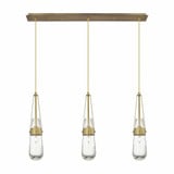 Milan 3 Light Oversized Linear Pendant by Innovations - 123-452-1P-G452-4