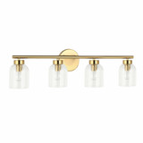 Vienna 4 Light Dome Vanity Light by Dainolite - VIE-294W