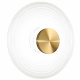 Windfeild 12W 1 LED White Glass Wall Sconce by Dainolite - WFD-1812LEDW-WH
