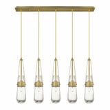 Milan 5 Light Oversized Linear Pendant by Innovations - 125-452-1P-G452-4
