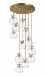 Newton Sphere 12 Light Large Pendant by Innovations - 126-410-1PS-G410-8