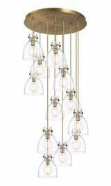 Newton Bell 12 Light Large Pendant by Innovations - 126-410-1PS-G412-8