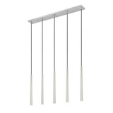 Forest 25W 5 LED Linear Chandelier 23.75 Inch Tall By Z-Lite - 919MP24-5L